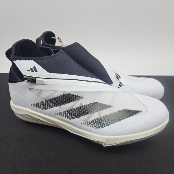 adidas Other - Adidas Adizero Impact+ BSB Baseball Cleats Men's Size 13 White Black IF3352 New